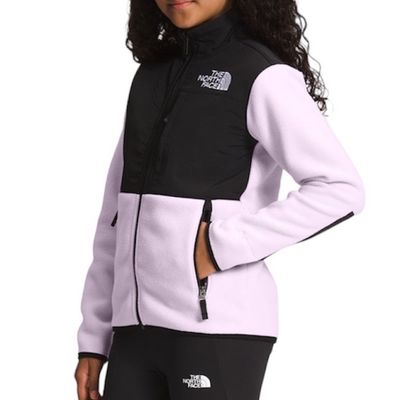 The North Face Teen Denali Lavender Fog Fleece Jacket - Picture 1 of 14